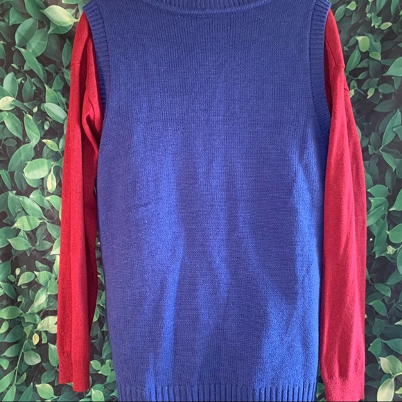 Ugly Christmas Bedazzled Penguin Sweater Vest - Picture 3 of 4